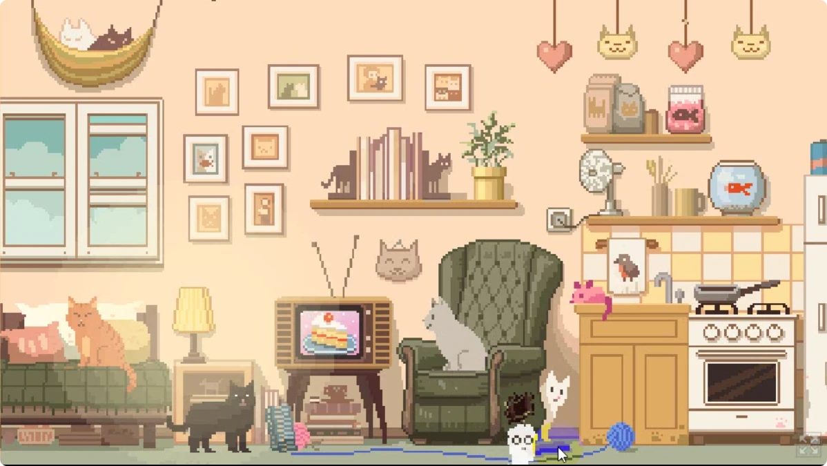 Switch the TV to the cake baking channel